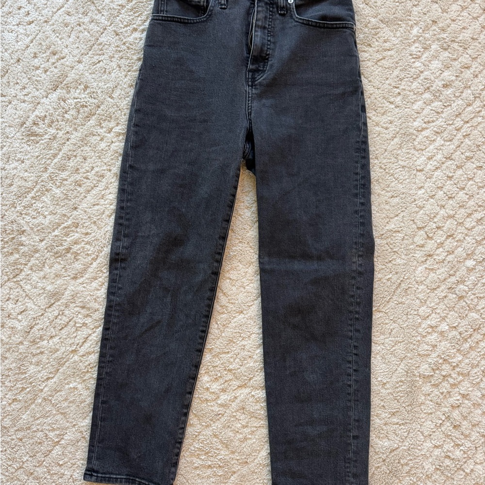 Madewell Women's Straight Leg Jeans - Charcoal